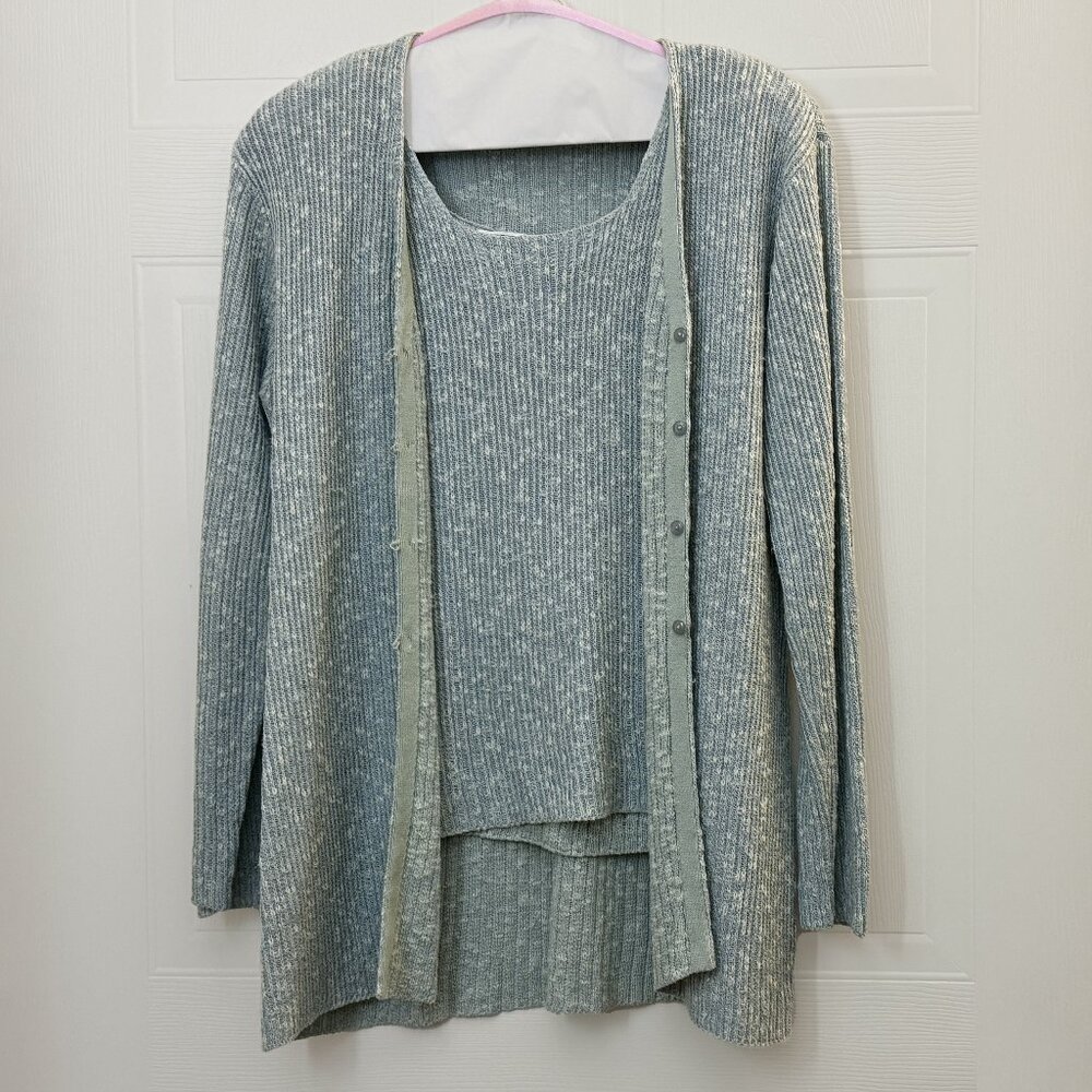 Vintage Carlisle Knitted Tank and Sweater Set
